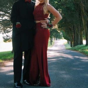 Formal Prom Dress (2 Piece)
